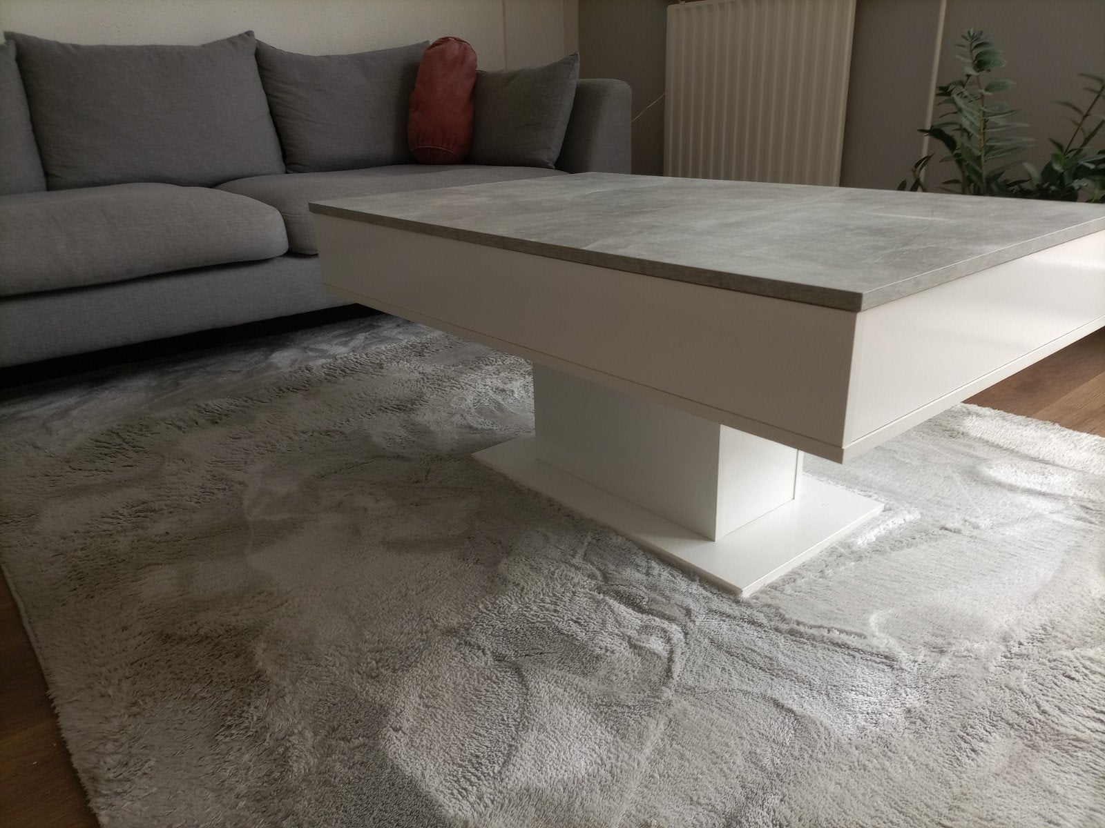 Mooie salontafel, Ophalen