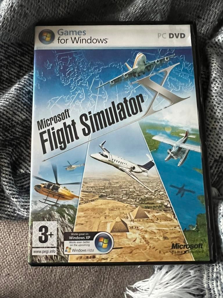 Game for window ps/dvd Flight Simulator, 1 speler, Ophalen of Verzenden, Zo goed als nieuw, Vanaf 12 jaar