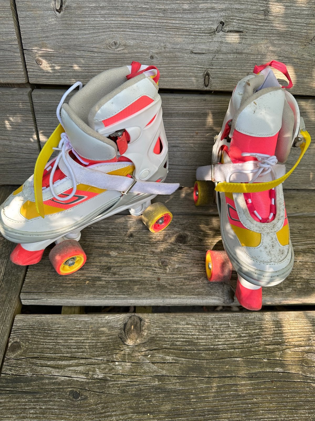 Nijdam Junior rolschaatsen - Verstelbaar maat 38-41, Ophalen, Verstelbaar, Gebruikt, Kinderen