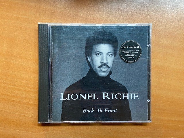 Lionel Richie - Back To Front, Inclusief boekje, Gebruikt, Pop, Ophalen of Verzenden