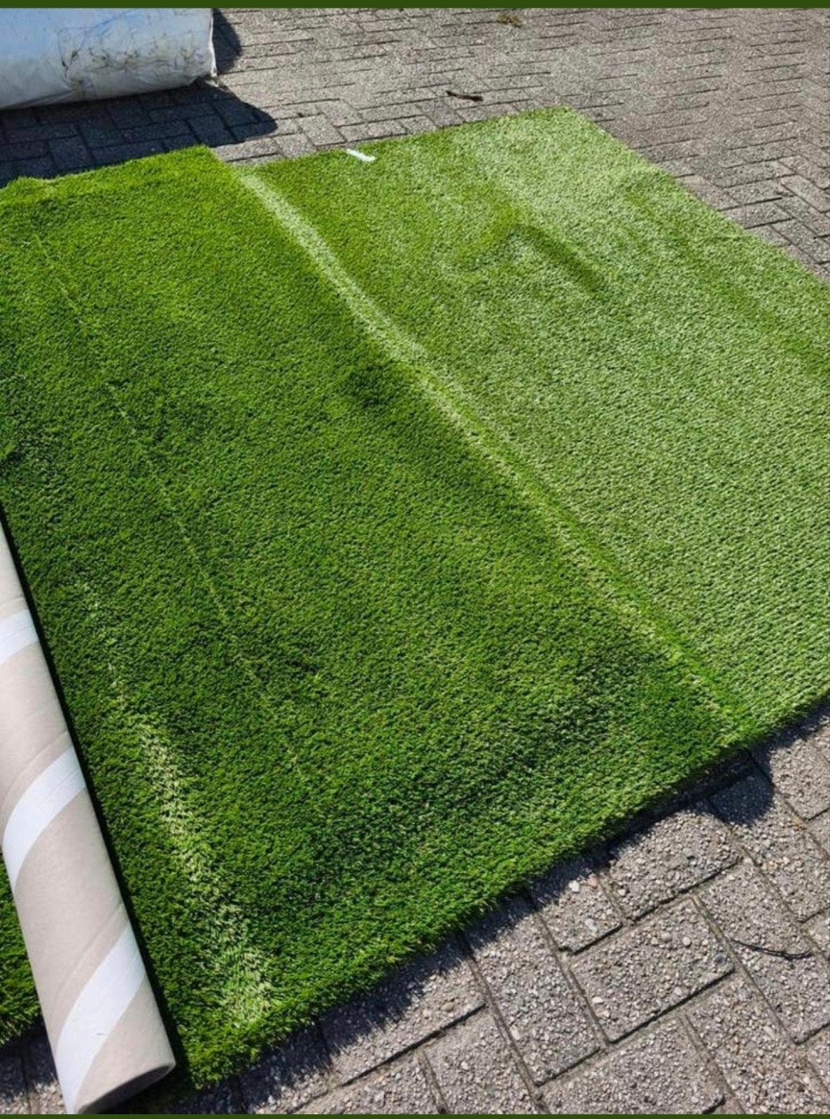 Kunstgras nieuw 210x200 cm, 35 mm hoog, Tuin en Terras, Gras en Kunstgras, Ophalen, Nieuw, Minder dan 10 m²