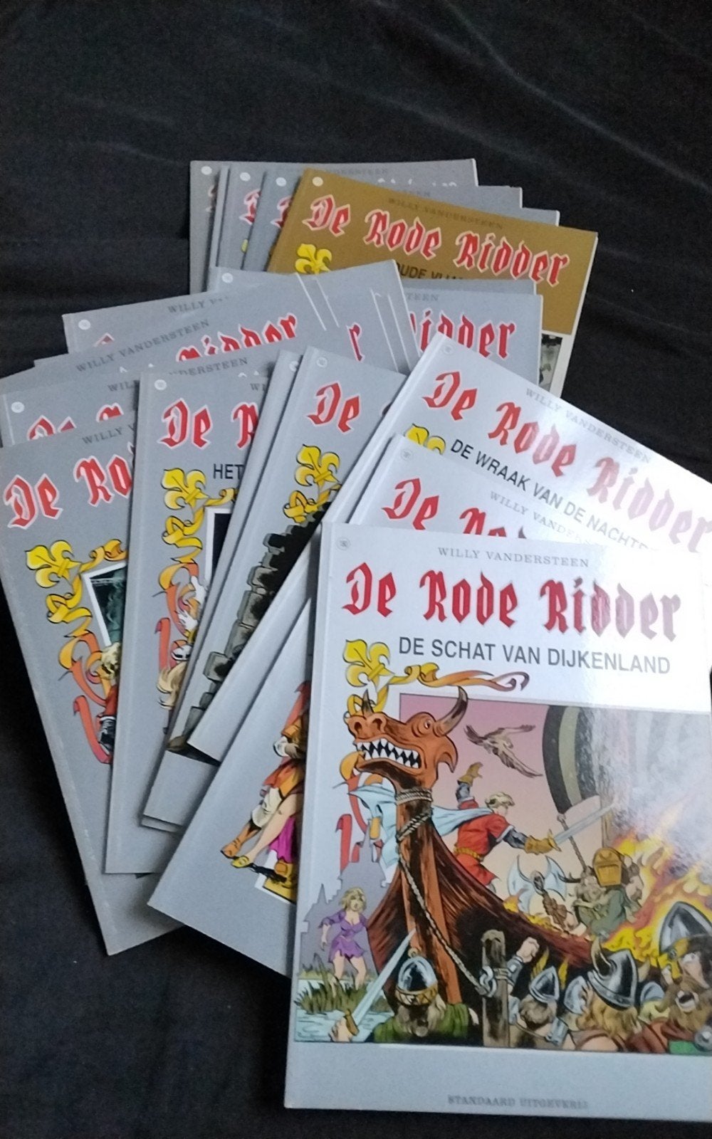 De Rode Ridder. 180 t/m 206., Meerdere stripboeken, Verzenden, Gelezen