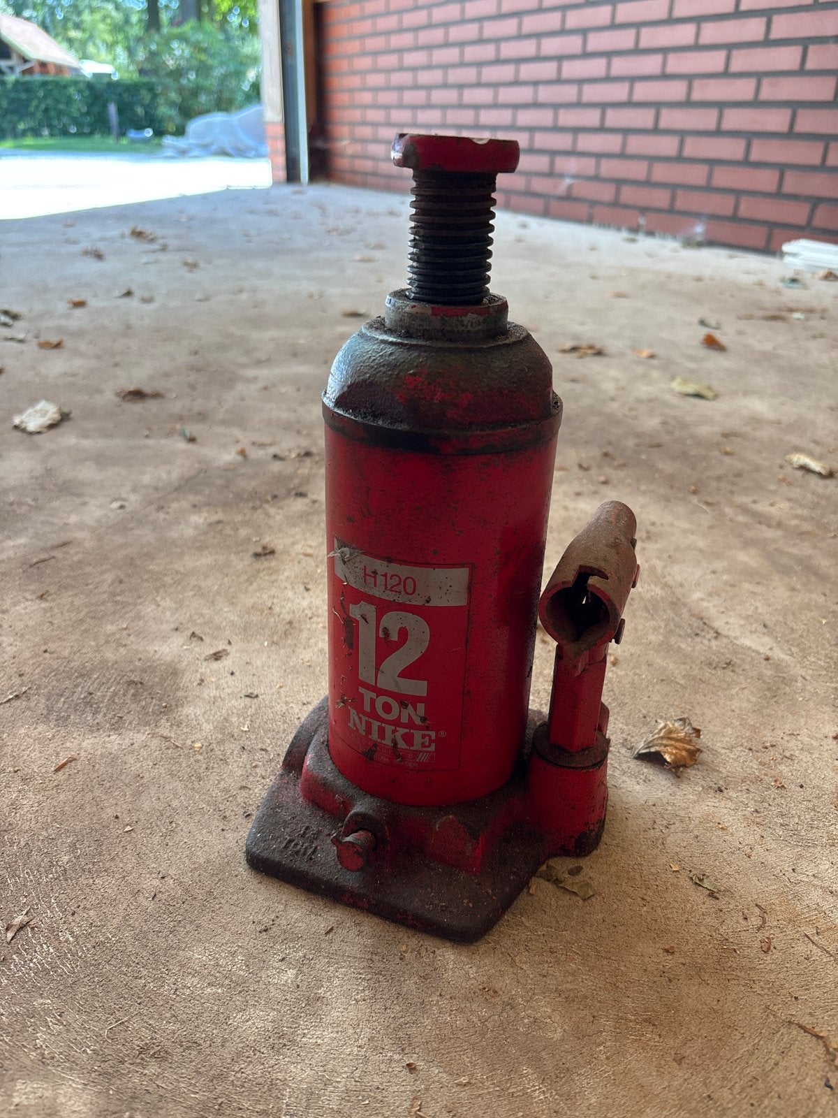 Nike Hydraulics Potkrik 12 Ton - Gebruikt, Ophalen, Gebruikt, Hydraulisch, Potkrik
