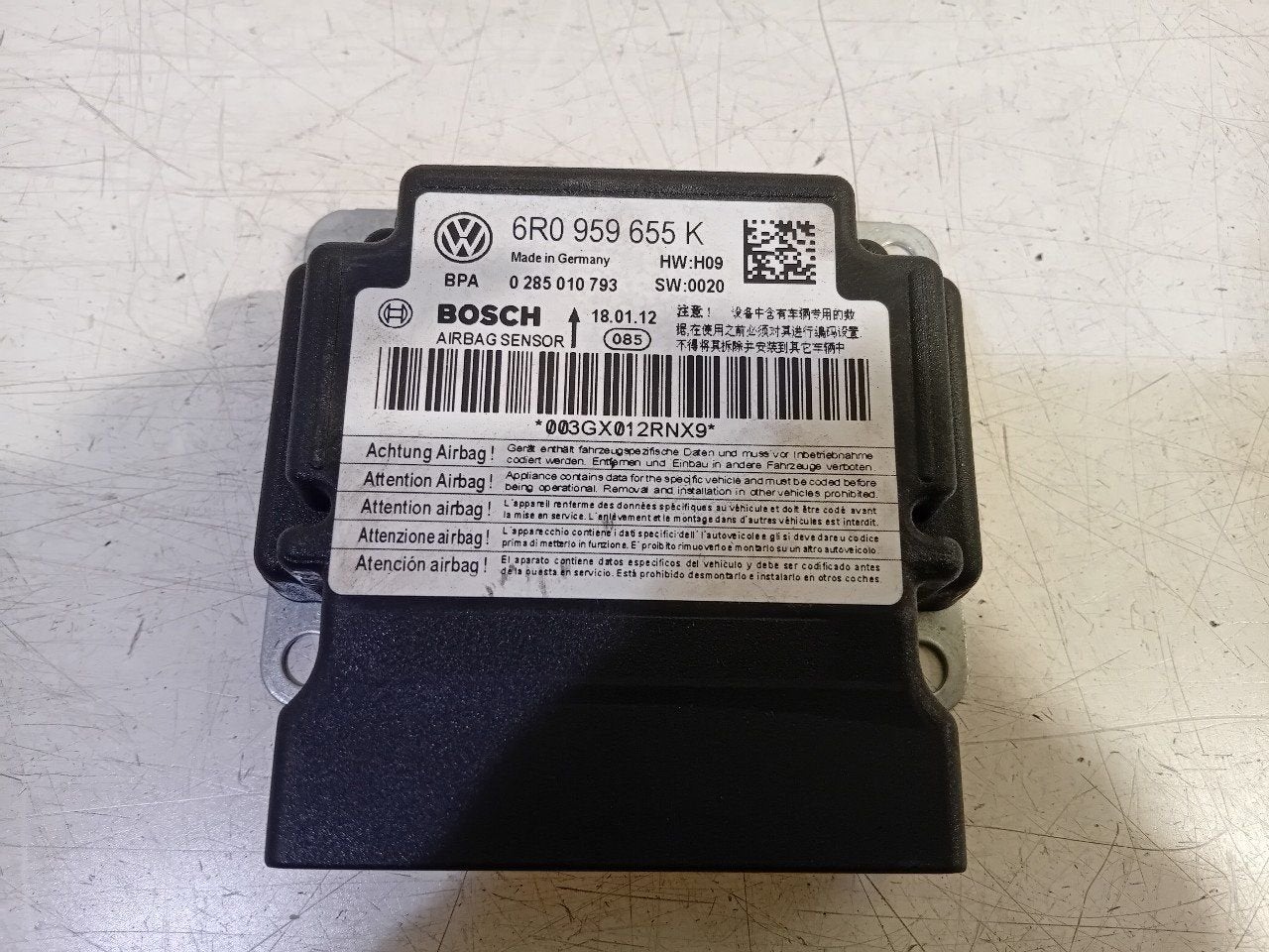 Airbag module Volkswagen Polo