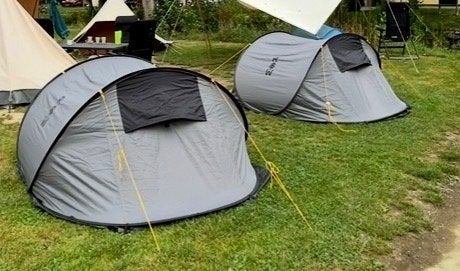 2x Redwood Empress Pop-up Tent - 2 Persoons, Ophalen of Verzenden, Gebruikt, Tot en met 2