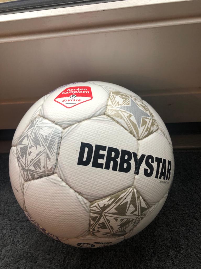 Derbystar Keukenkampioen Divisie Bal 2024-2025 Origineel, Ophalen of Verzenden, Zo goed als nieuw, Bal