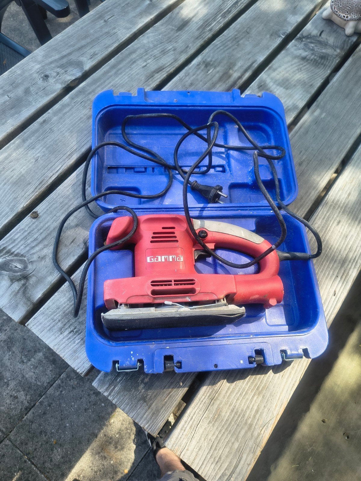 vlakschuurmachine Gamma VSM-180, Ophalen, Gebruikt, Minder dan 600 watt, Vlakschuurmachine