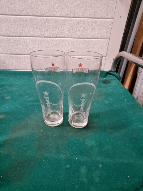 bierglazen heineken vintage, Verzamelen, Ophalen of Verzenden, 'T Olde Gre-j, Info@toldegrej.nl, Endepoelstraat 20f Didam