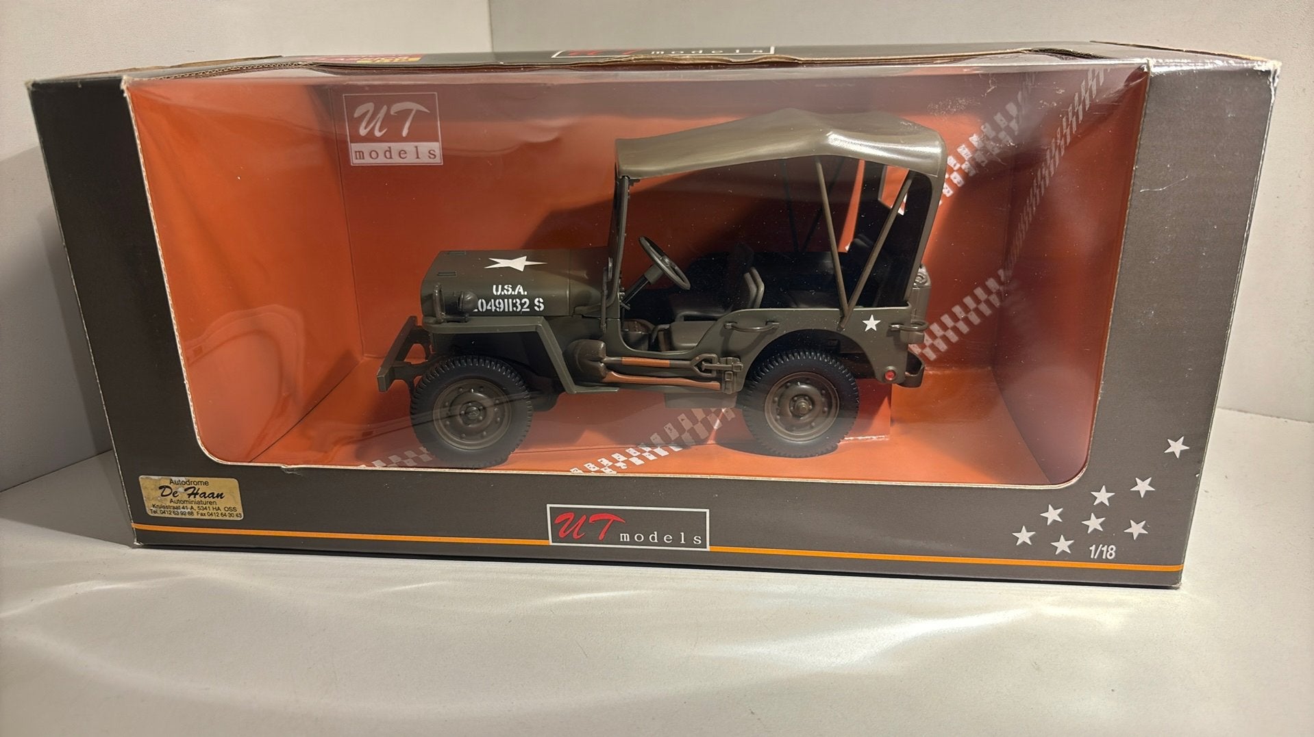 Jeep willys ut models 1.18, UT Models, Ophalen of Verzenden, A, A