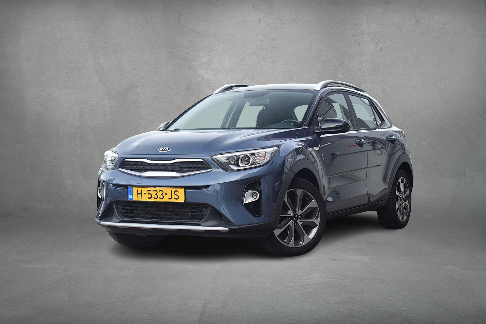 Kia Stonic 1.0 T-GDi DynamicLine | Apple CarPlay | Camera |, Euro 6, Blauw, 49 €/maand, Origineel Nederlands