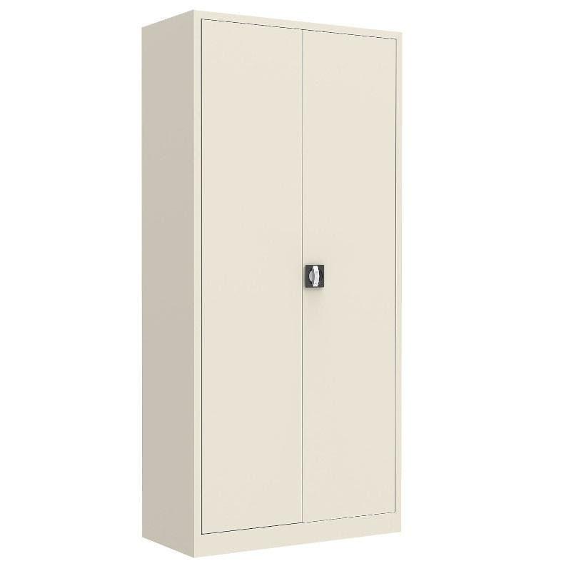 MN Kantoormeubelen Draaideurkast Hoog Wit H180xB80xD38, Huis en Inrichting, Kasten | Roldeurkasten en Archiefkasten, Nieuw, Met slot