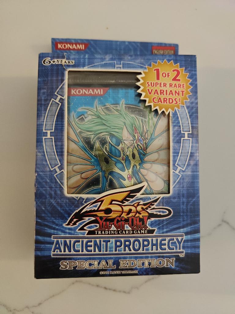 yugioh kaarten Ancient Prophecy: Special Edition, Ophalen of Verzenden, Zo goed als nieuw, Boosterbox