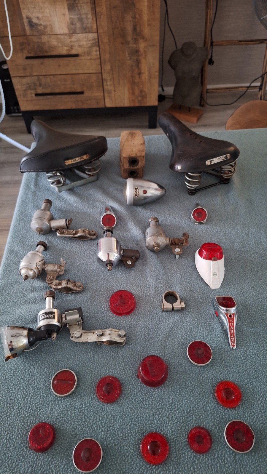 Oldtimer fietsonderdelen, Ophalen of Verzenden