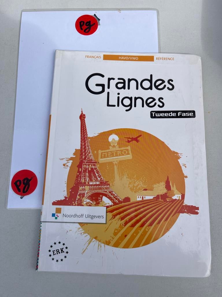 Grandes Lignes Frans Havo/Vwo Tweede Fase, Ophalen of Verzenden, Zo goed als nieuw, Non-fictie
