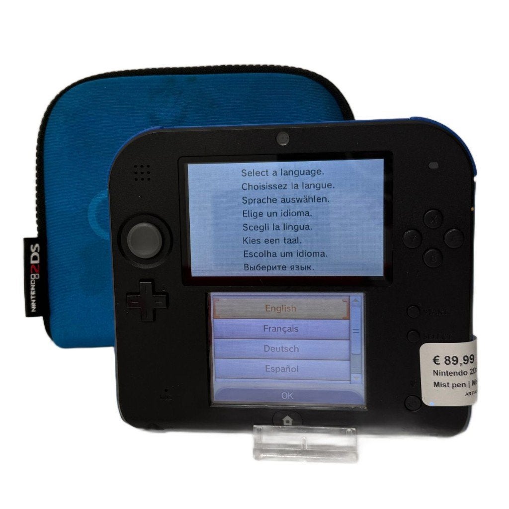 Nintendo 2DS Console Blauw | Mist pen | Met garantie, Spelcomputers en Games, Spelcomputers | Nintendo 2DS en 3DS, Blauw, Dordrecht@usedproducts.nl