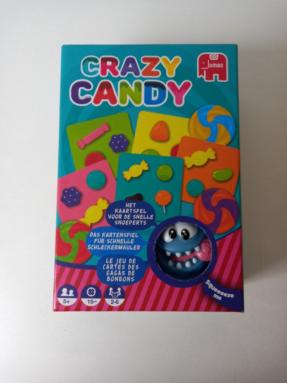 Spel crazy candy, Ophalen
