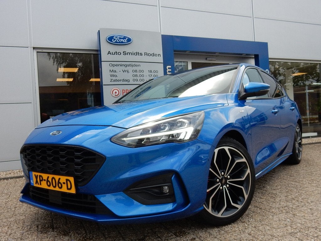 Ford Focus 1.5 182PK EcoBoost ST Line Business | RVS by EPS, Stof, 181 pk, Blauw, Origineel Nederlands