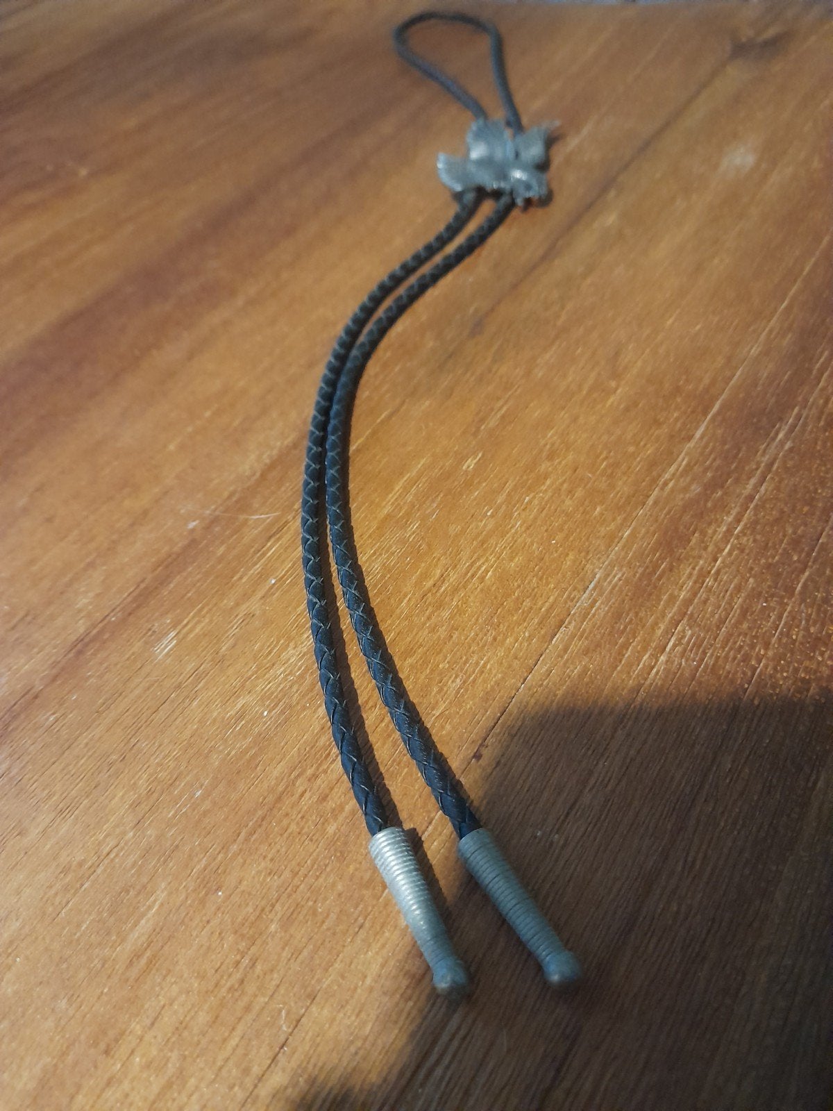 Originele Amerikaanse Bolo - Tie., Verzenden, Zwart, Zo goed als nieuw, Overige materialen