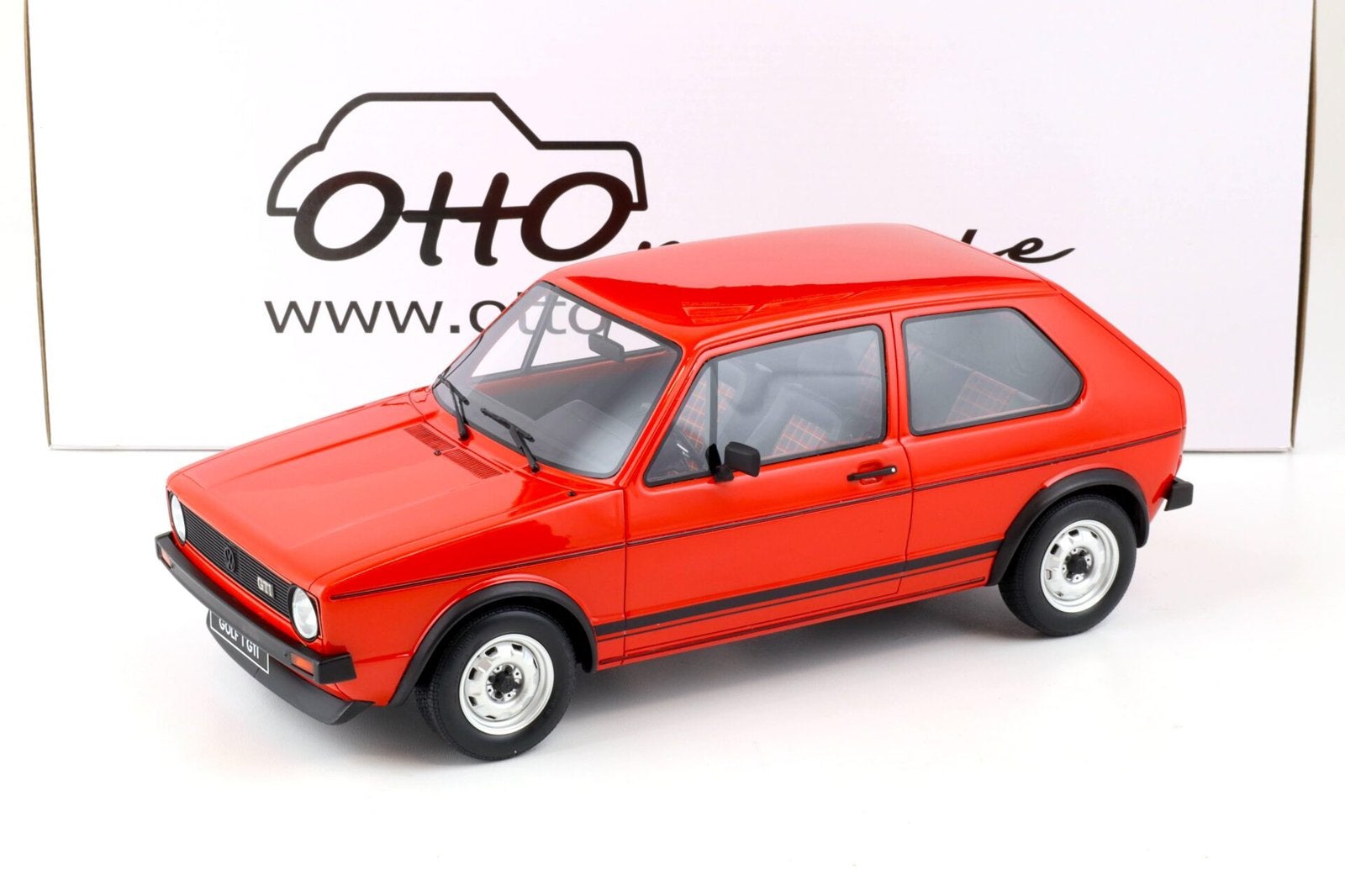VW Golf 1 GTI Otto 1:12 in nieuwstaat, Hobby en Vrije tijd, Modelauto's | 1:5 tot 1:12, Ophalen of Verzenden, Zo goed als nieuw