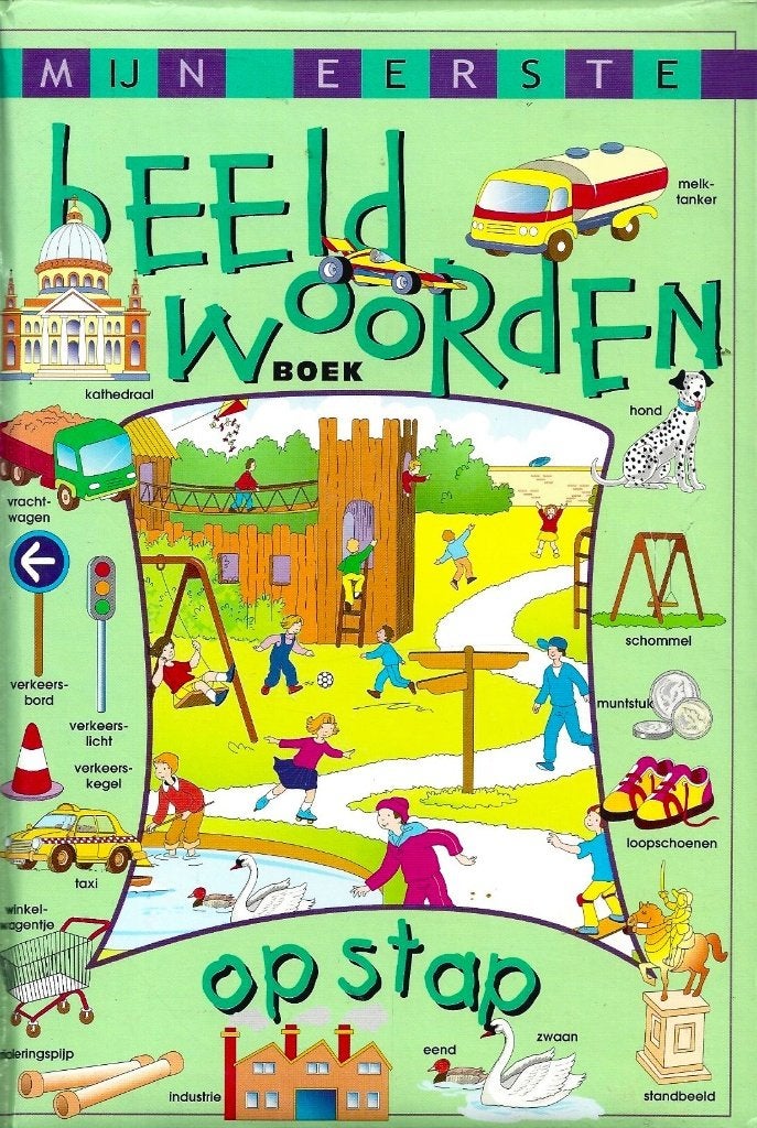 Mijn eerste beeldwoordenboek - Op stap - NIEUW, Ophalen of Verzenden, Nieuw, Fictie algemeen, 4 jaar