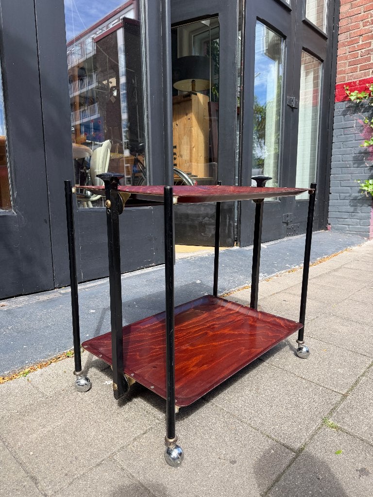 Vintage design Gerlinol trolley, midcentury theewagen, Ophalen