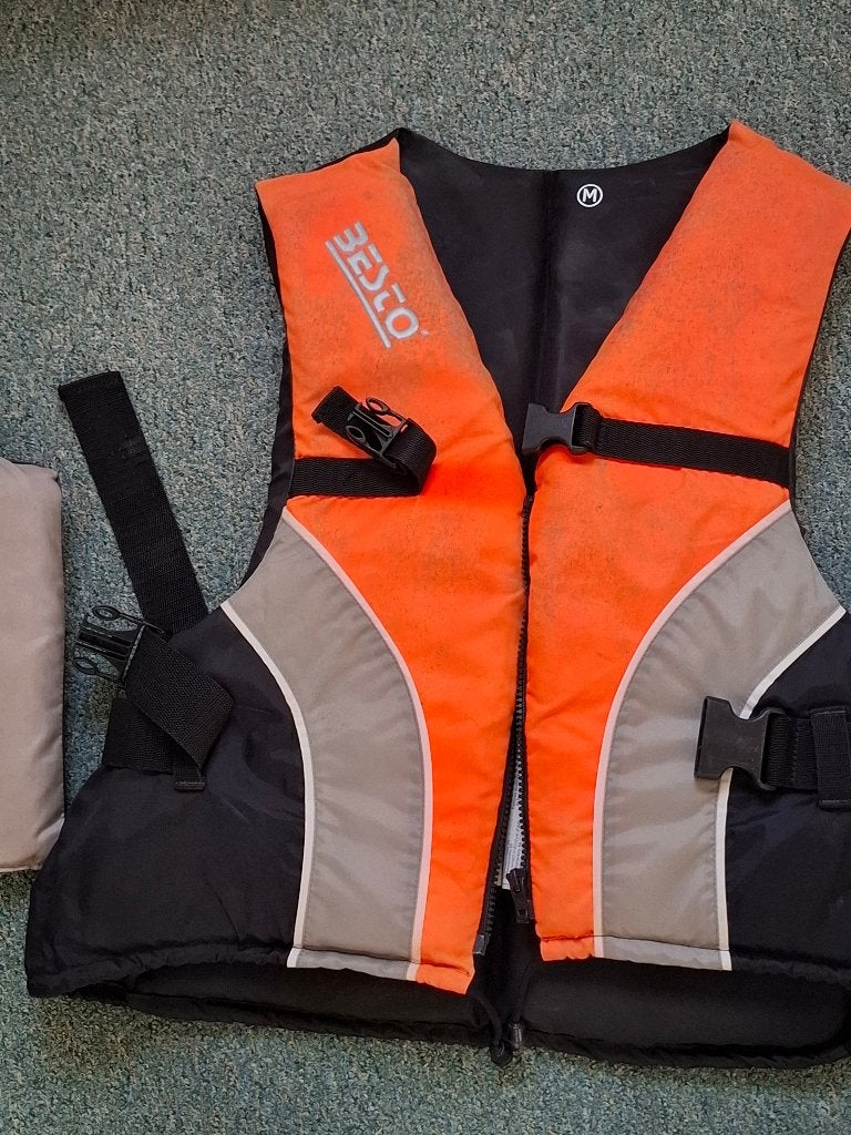 Zwemvesten, Watersport en Boten, Watersportkleding, Ophalen, Gebruikt, Dame of Heer, Reddingsvest of Zwemvest