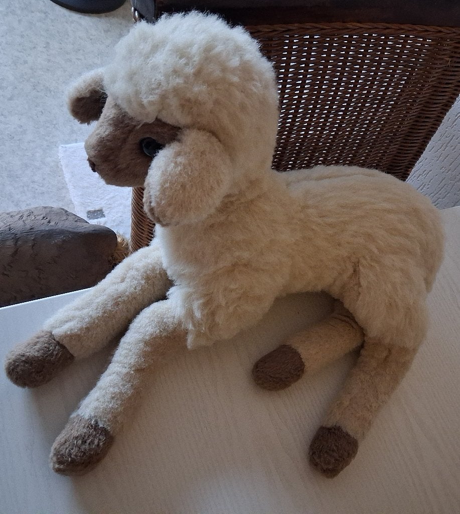 Schaap lammetje Vintage knuffel, Antiek en Kunst, Ophalen of Verzenden