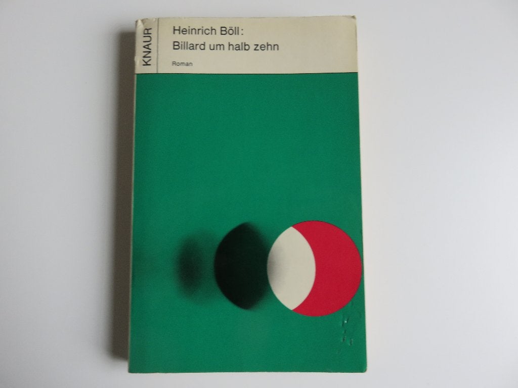 Billard um halb zehn Heinrich Böll Roman Knaur, Ophalen of Verzenden, Gelezen, Heinrich Böll, Europa overig