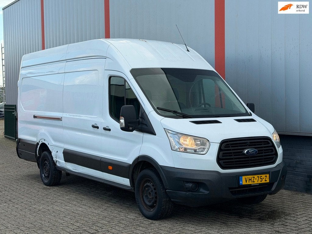 Ford Transit 350 2.0 TDCI L3H2 EURO 6, Auto diversen, 1995 cc, Overige carrosserieën, Wit, Ford