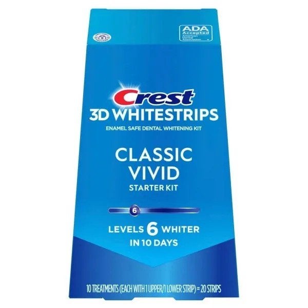 Crest 3D Whitestrips Classic Vivid STARTER KIT, Sieraden, Tassen en Uiterlijk, Uiterlijk | Mondverzorging, Verzenden, Nieuw