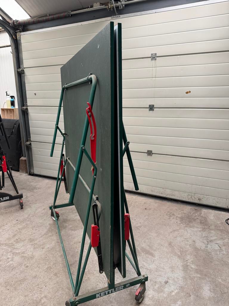 Kettler Tafeltennistafel - Inklapbaar en Verrijdbaar, Ophalen, Gebruikt, Tafel Indoor, Inklapbaar
