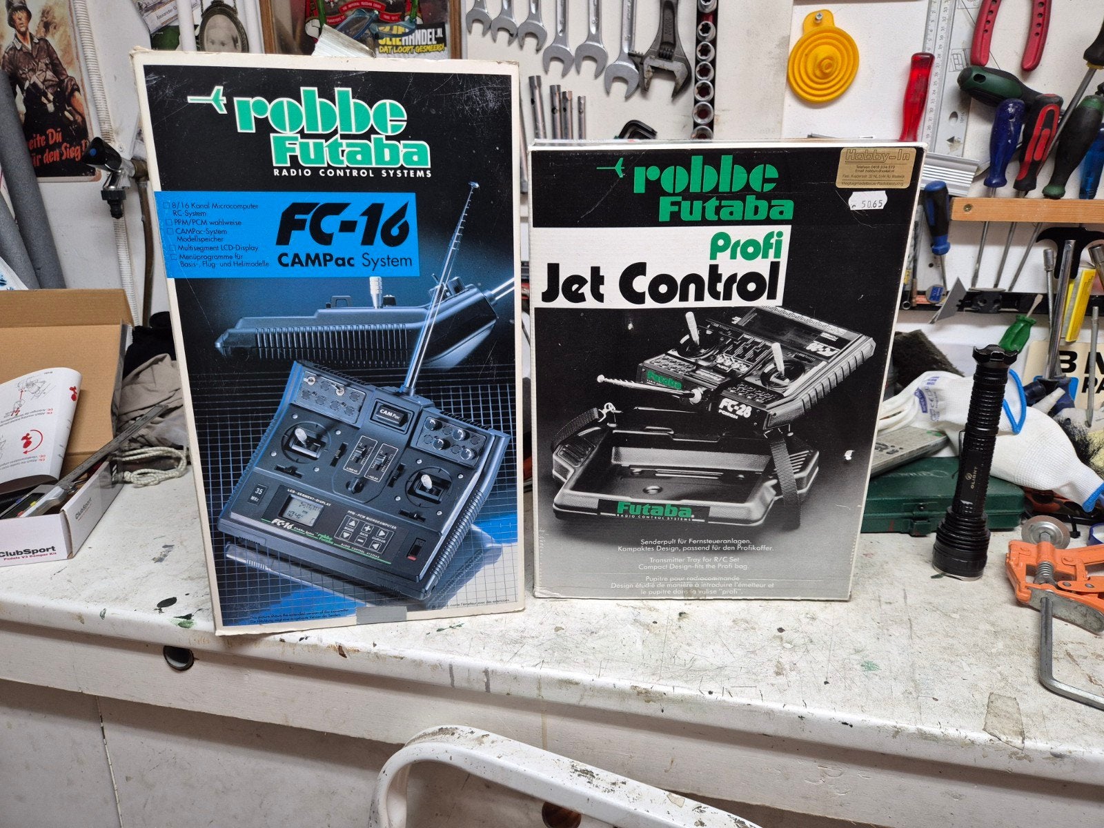Robbe Futaba FC-16 CAMpac Systeem RC Zender met Handleiding, Hobby en Vrije tijd, Ophalen of Verzenden, Zo goed als nieuw