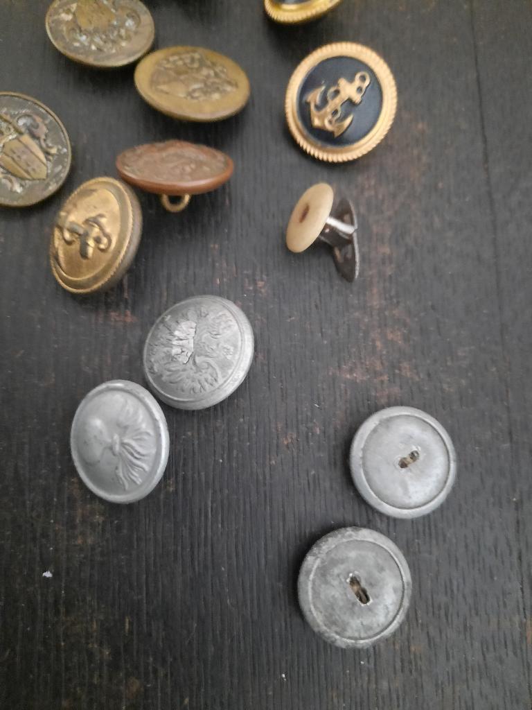 Marine knopen diversen, Verzamelen, Ophalen of Verzenden, Marine, Nederland