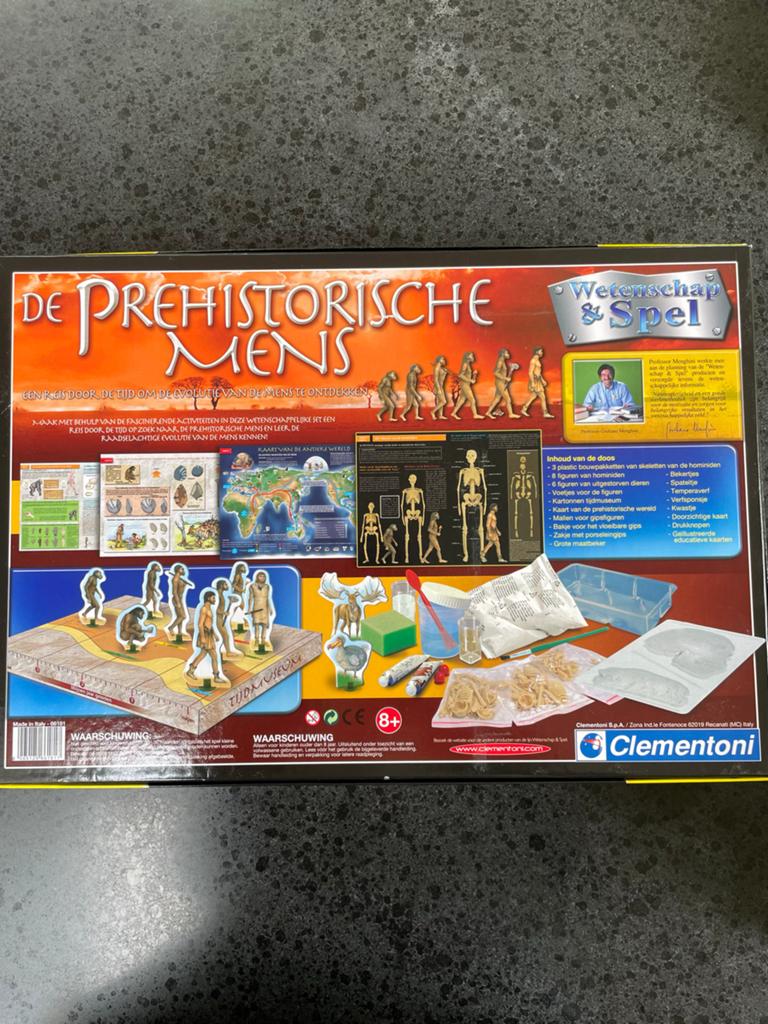 Leerzaam spel: De Prehistorische Mens - Zo goed als nieuw, Ophalen of Verzenden, Zo goed als nieuw, Bouwen