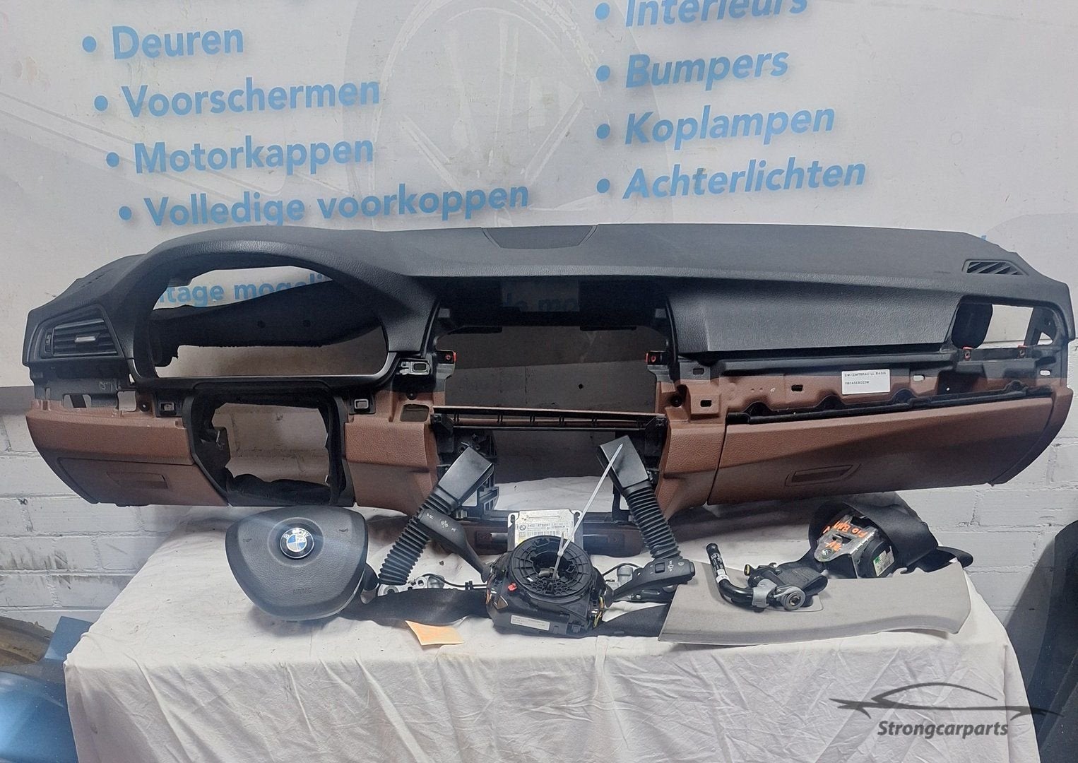 Airbag set BMW F10 F11 dashboard stuurairbag gordels module, Auto-onderdelen, Dashboard en Schakelaars, Gebruikt, -, -, Ophalen of Verzenden