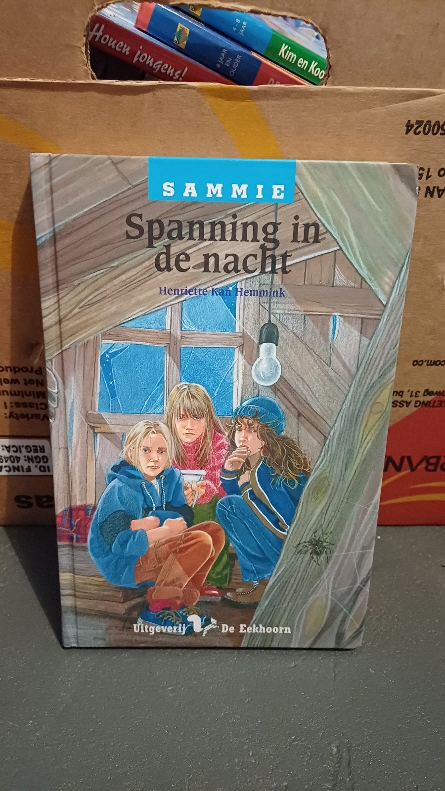 Sammie: Spanning in de nacht - Henriëtte Hemmink, Ophalen of Verzenden, Zo goed als nieuw, Henriëtte Hemmink, Fictie
