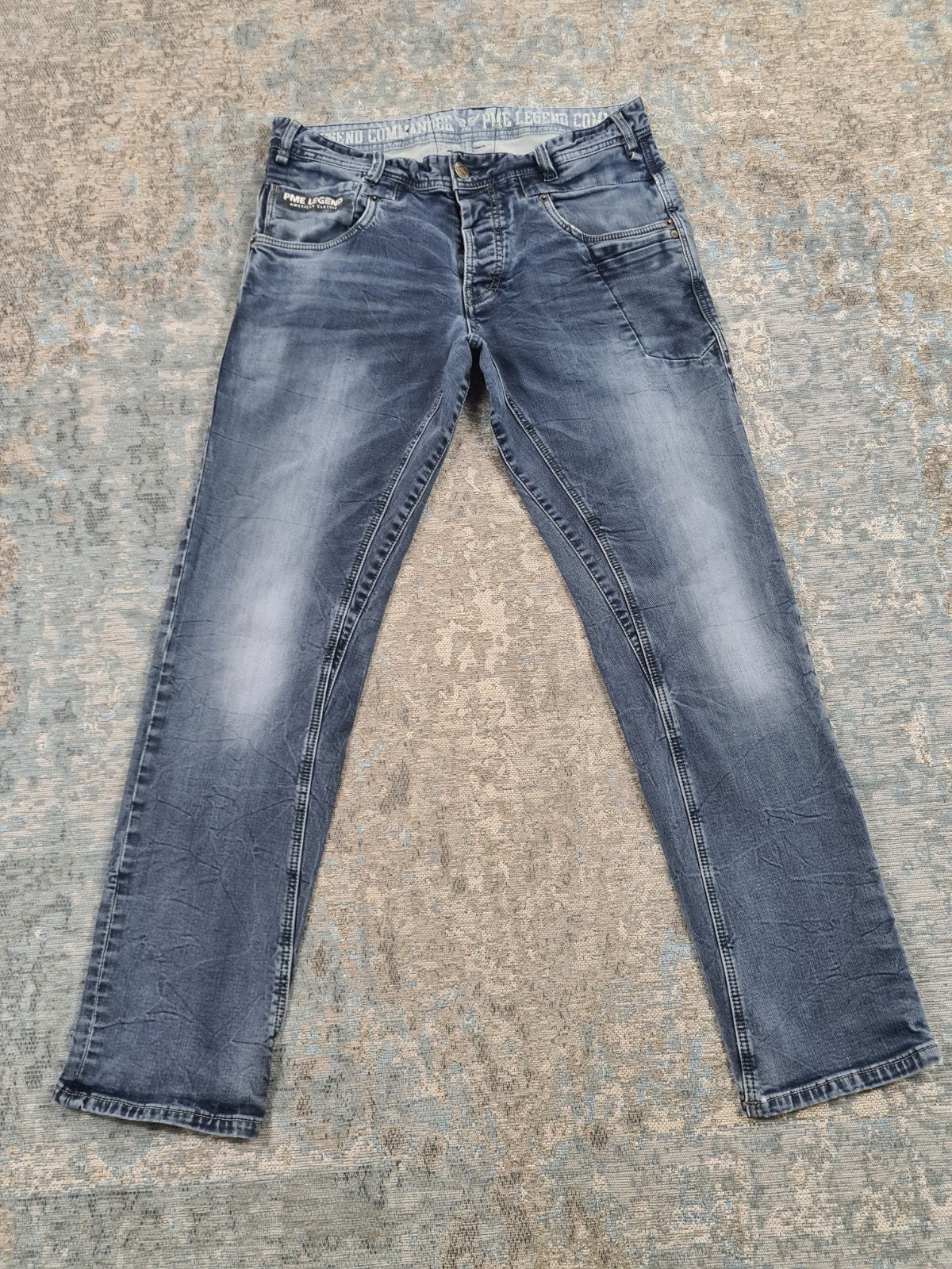 PME Commander 2.0 W33 L32 Straight STRETCH Bronno3332 Blauw, New Yorkstraat 50, 1175 RD Lijnden, https://www.justbrands.nl/klantenservice