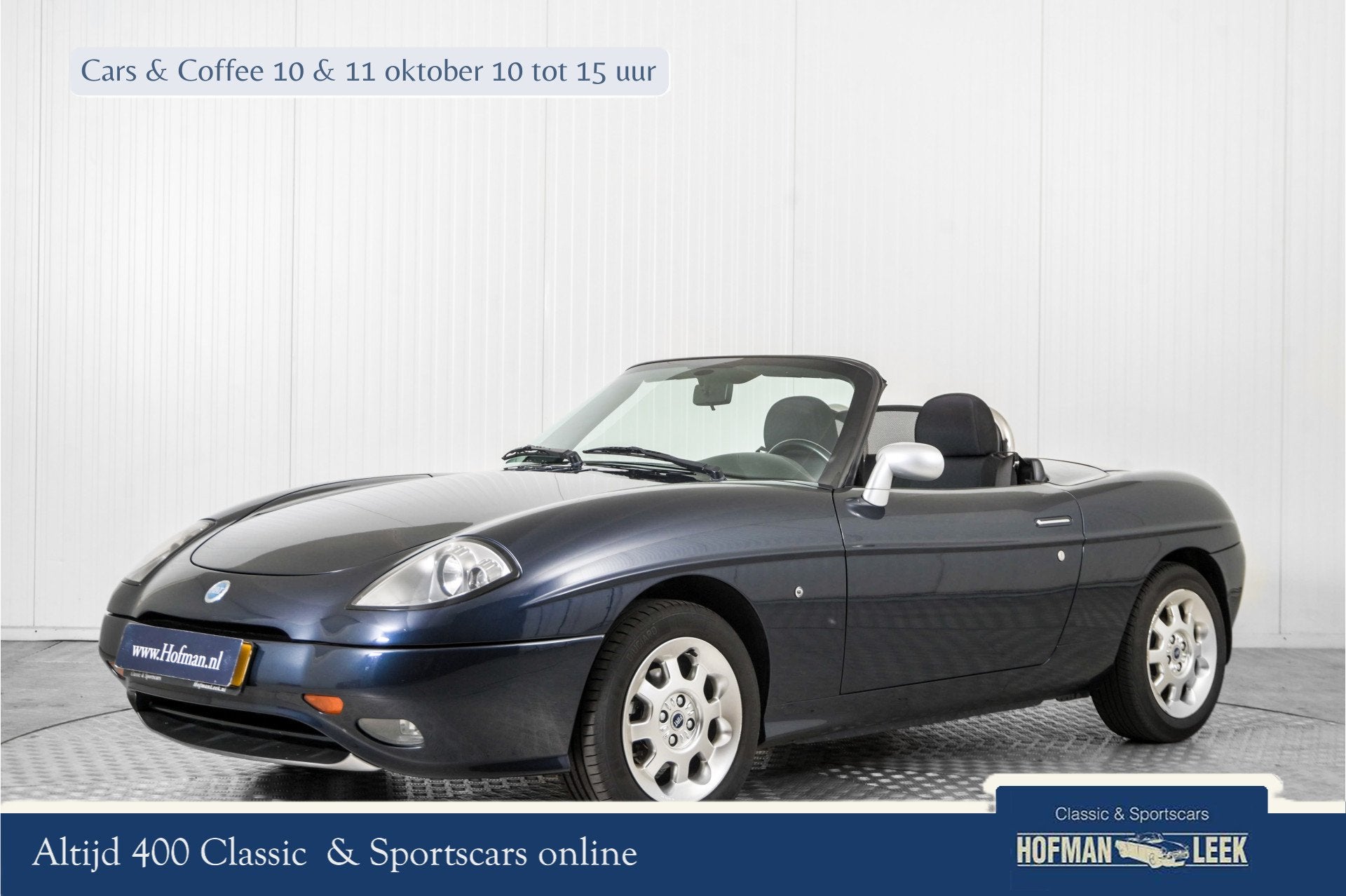 Fiat Barchetta 1.8-16V (bj 2003), Auto's, Voorwielaandrijving, 450 kg, Gebruikt, 4 cilinders
