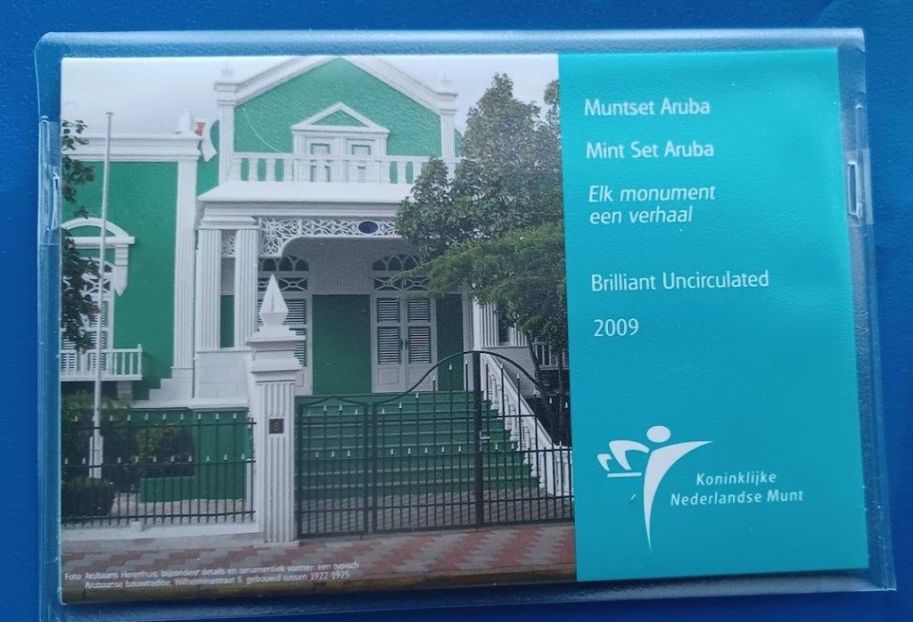 Aruba Muntset - 2009, Postzegels en Munten, Munten | Nederland, Verzenden, Koningin Beatrix, Overige waardes, Setje