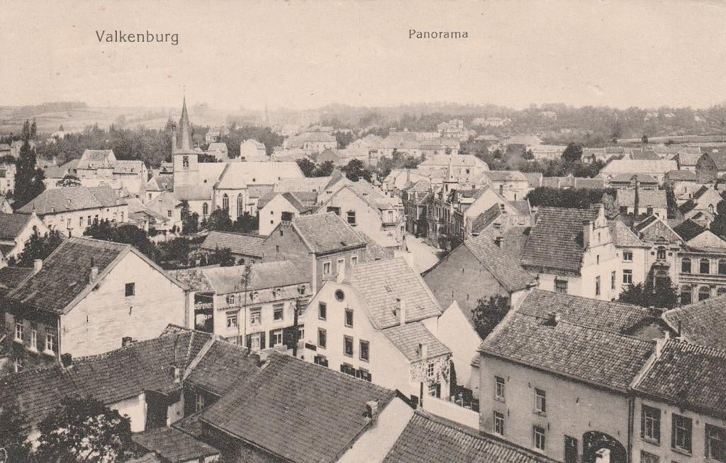 valkenburg- panorama 1916, Ophalen of Verzenden, Voor 1920, Limburg