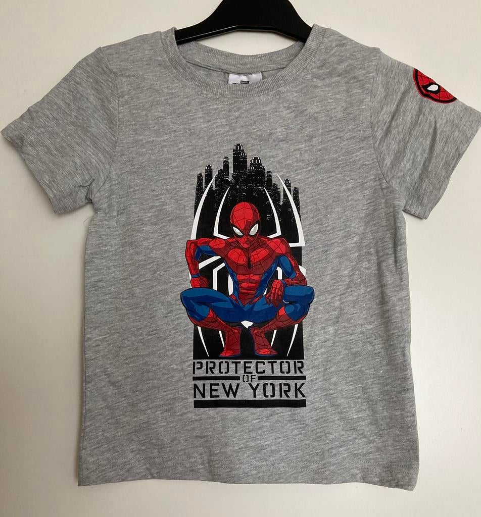 Nieuw Spider-Man marvel grijs Tshirt maat 104, Ophalen of Verzenden, Nieuw, Jongen, Shirt of Longsleeve