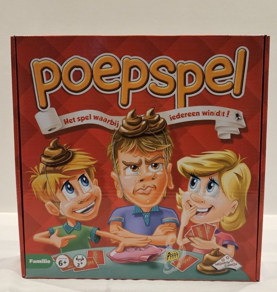 Poepspel - Kinderspel, Ophalen of Verzenden, Nieuw, Identity Games