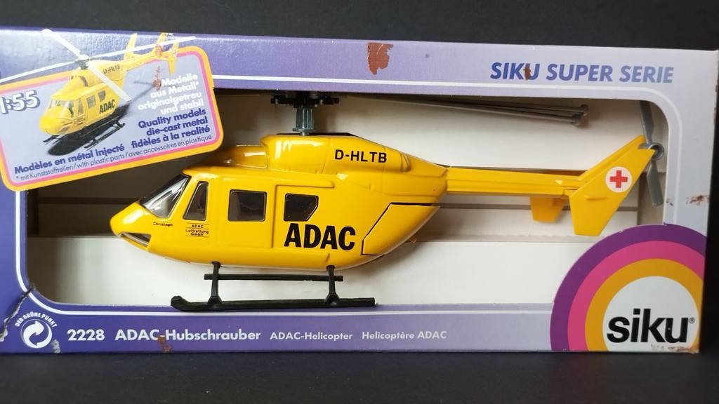 Eurocopter bl117 Adac Heli 1:55 Siku 2228 Pol, Hobby en Vrije tijd, Modelauto's | Overige schalen, Schlittenbacherstrasse 60 Lüdenscheid Germany
