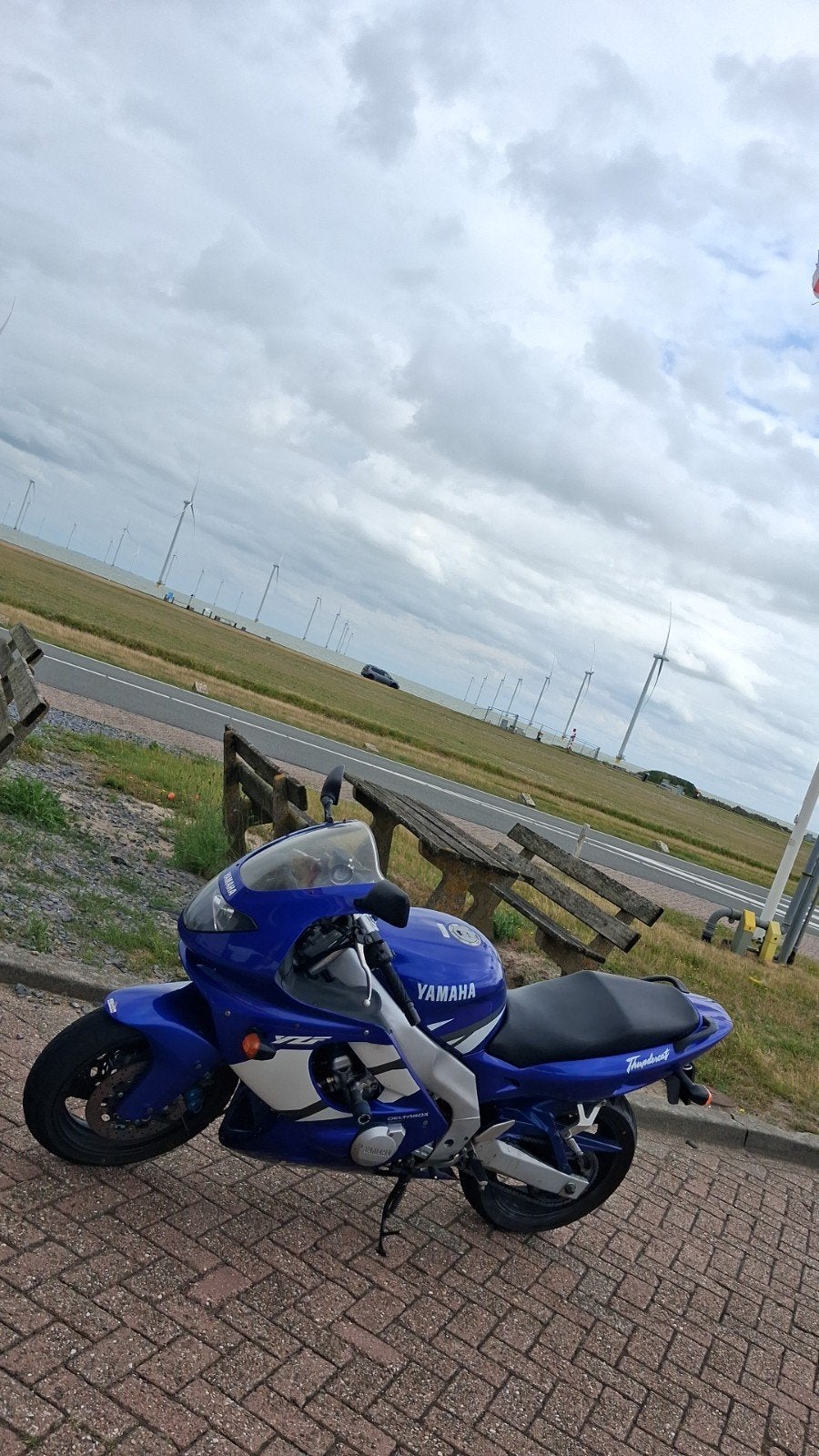 Yamaha Thundercat 600cc Laser uitlaat systeem, Motoren, Sportuitlaat, 4 cilinders, Motorrijbewijs A, Gebruikt