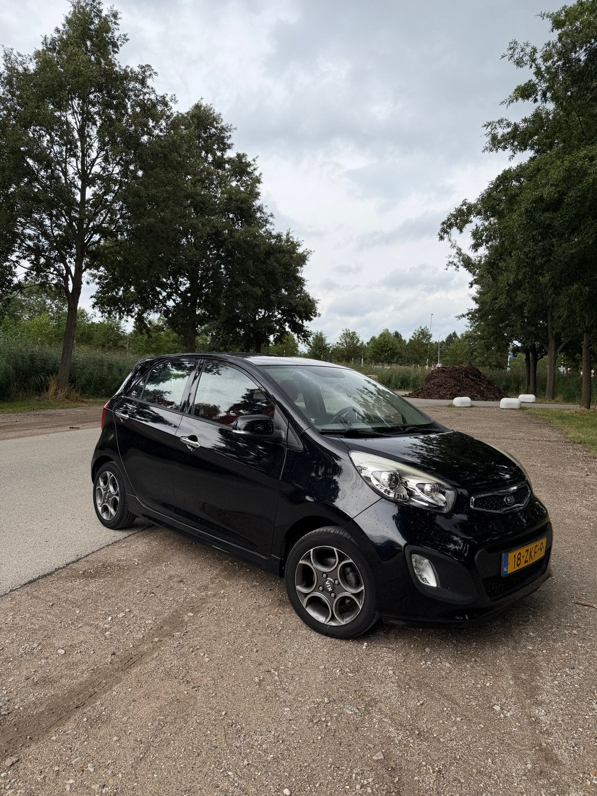 Kia Picanto 1.0 Cvvt 5-DRS 2012 Zwart, Voorwielaandrijving, 400 kg, Zwart, Handgeschakeld