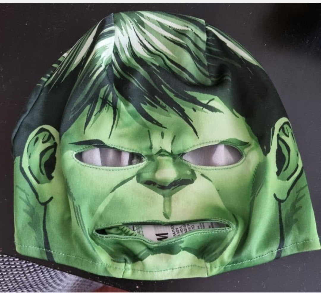 Hulk masker, Ophalen of Verzenden, Zo goed als nieuw, Jongen of Meisje