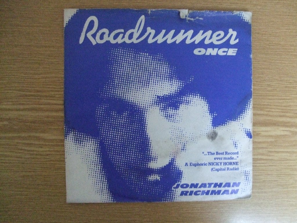JOHATHAN RICHMAN  ROADRUNNER (ONCE)   /   THE MODERN LOVERS, Cd's en Dvd's, 7 inch, Ophalen of Verzenden, Zo goed als nieuw, Rock en Metal