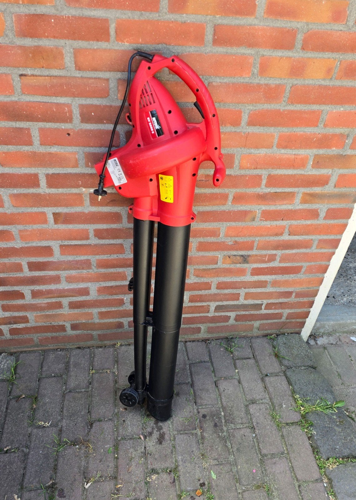 *NIEUW* MTD BV 2500 E BLADBLAZER/BLADZUIGER -ZIE ADVERTENTIE, Met opvangzak, Ophalen of Verzenden, Elektrisch, Ruggedragen