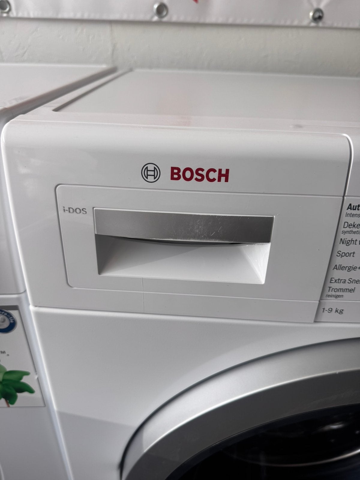 BOSCH 1600 SERIE 8 I-DOS 9 KG A+++ met 2 jaar garantie, 1200 tot 1600 toeren, N, N, 8 tot 10 kg