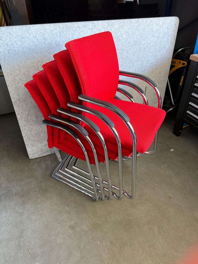 Klober vergaderstoelen/conferentiestoelen/ontvangststoel, Niet ingevuld, Stof, Niet ingevuld, Ophalen of Verzenden